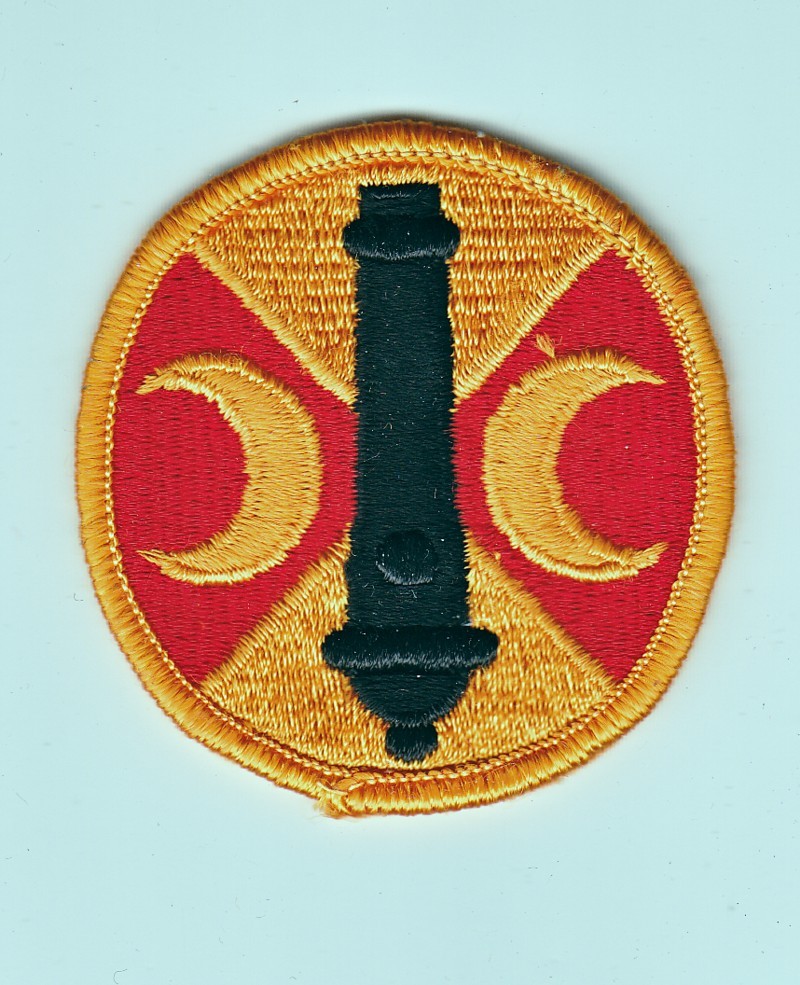 Army Patch: 210th Artillery Brigade - merrowed edge