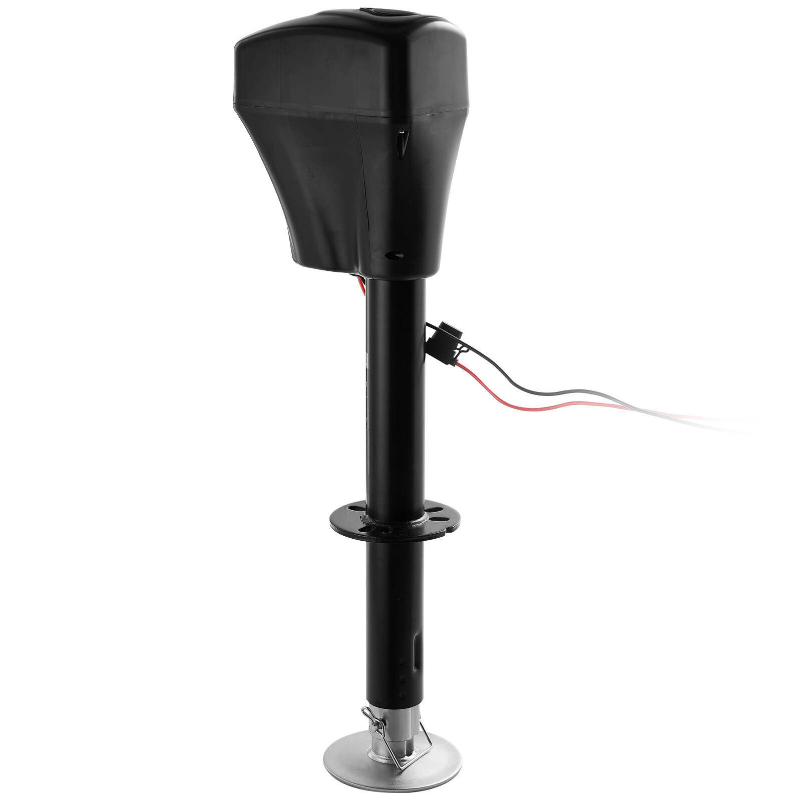 Electric Trailer Jack 5000 lbs Power Tongue Jack for RV Trailer & Camper Black