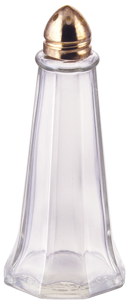 Tower Shaker, 1oz, Brass Top (12 Dozen)