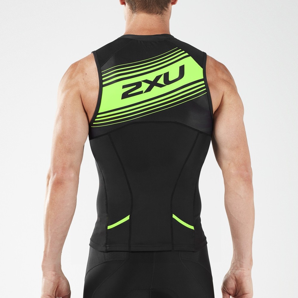 2XU Men's Compression Tri Singlet - 2018