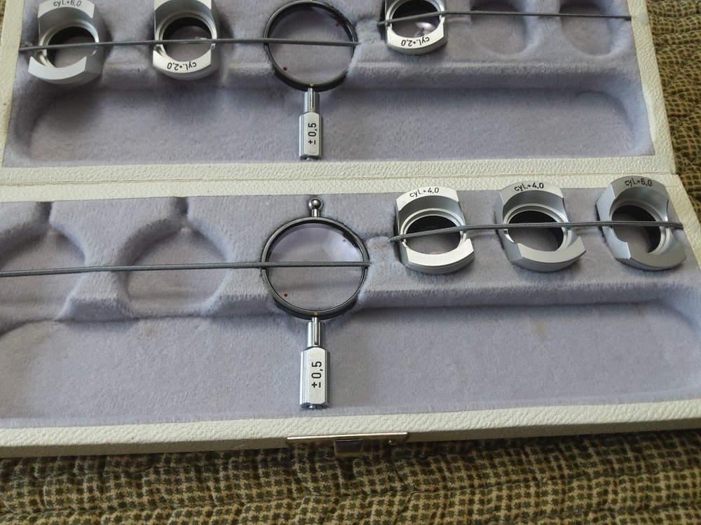Vintage Rodenstock Vision Testing Equipment