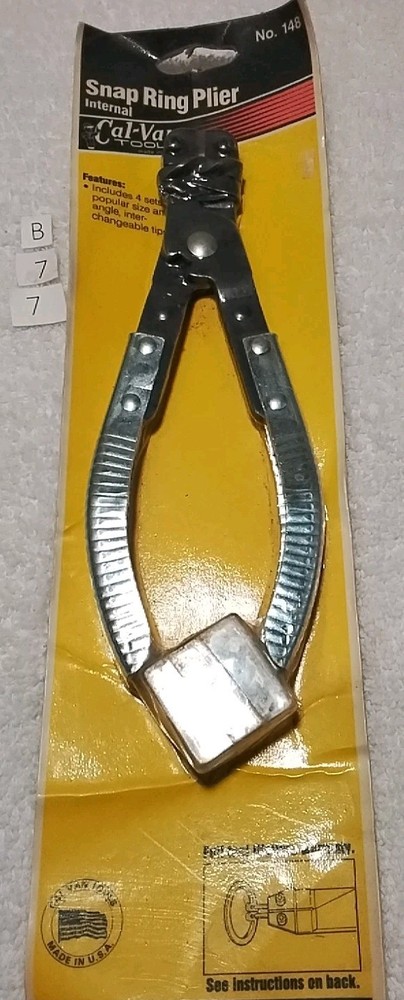 148 CAL-VAN INTERNAL SNAP RING PLEIRS  USA 🇺🇸