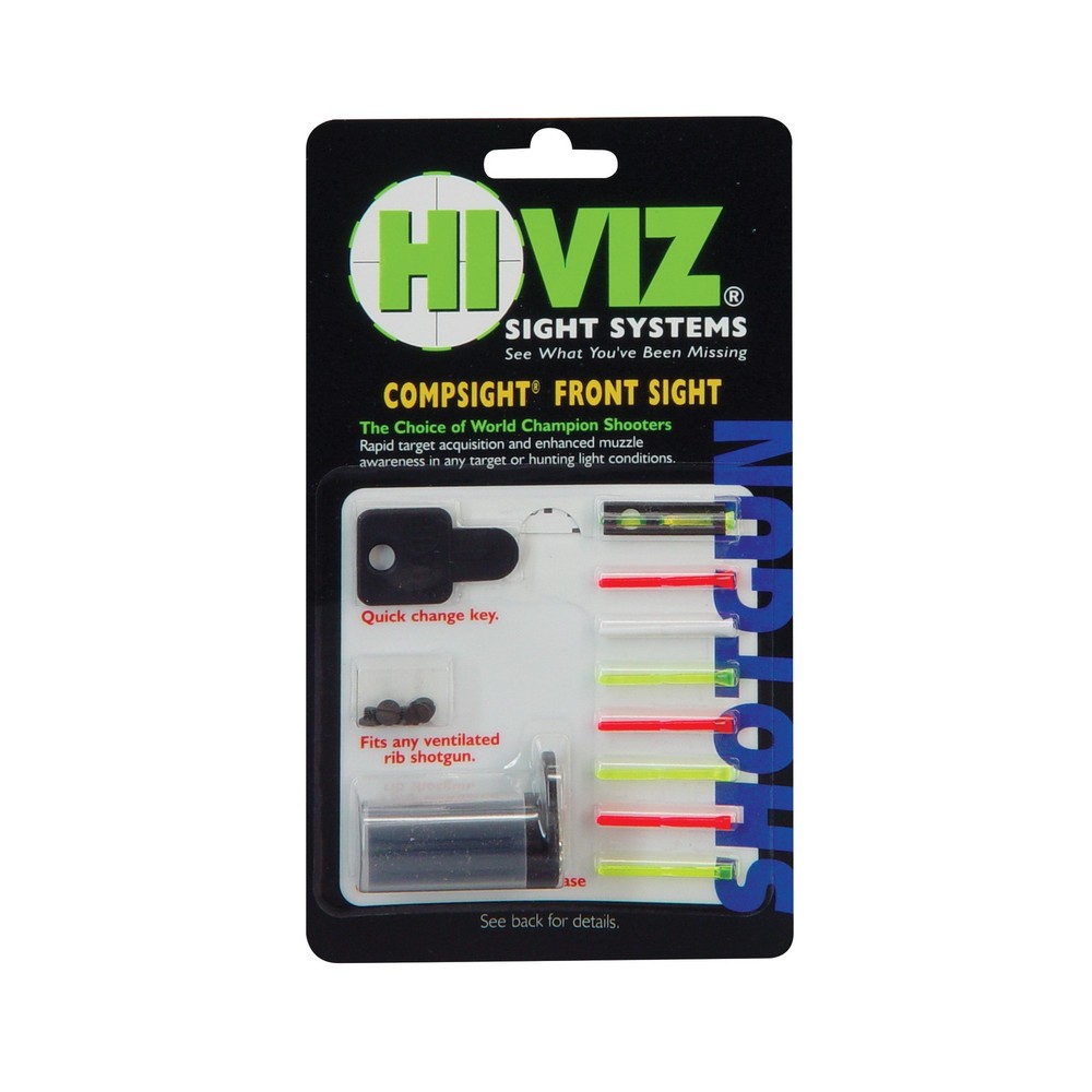 HiViz CompSight Interchangeable Fiber Optic Shotgun Front Sight PM1002