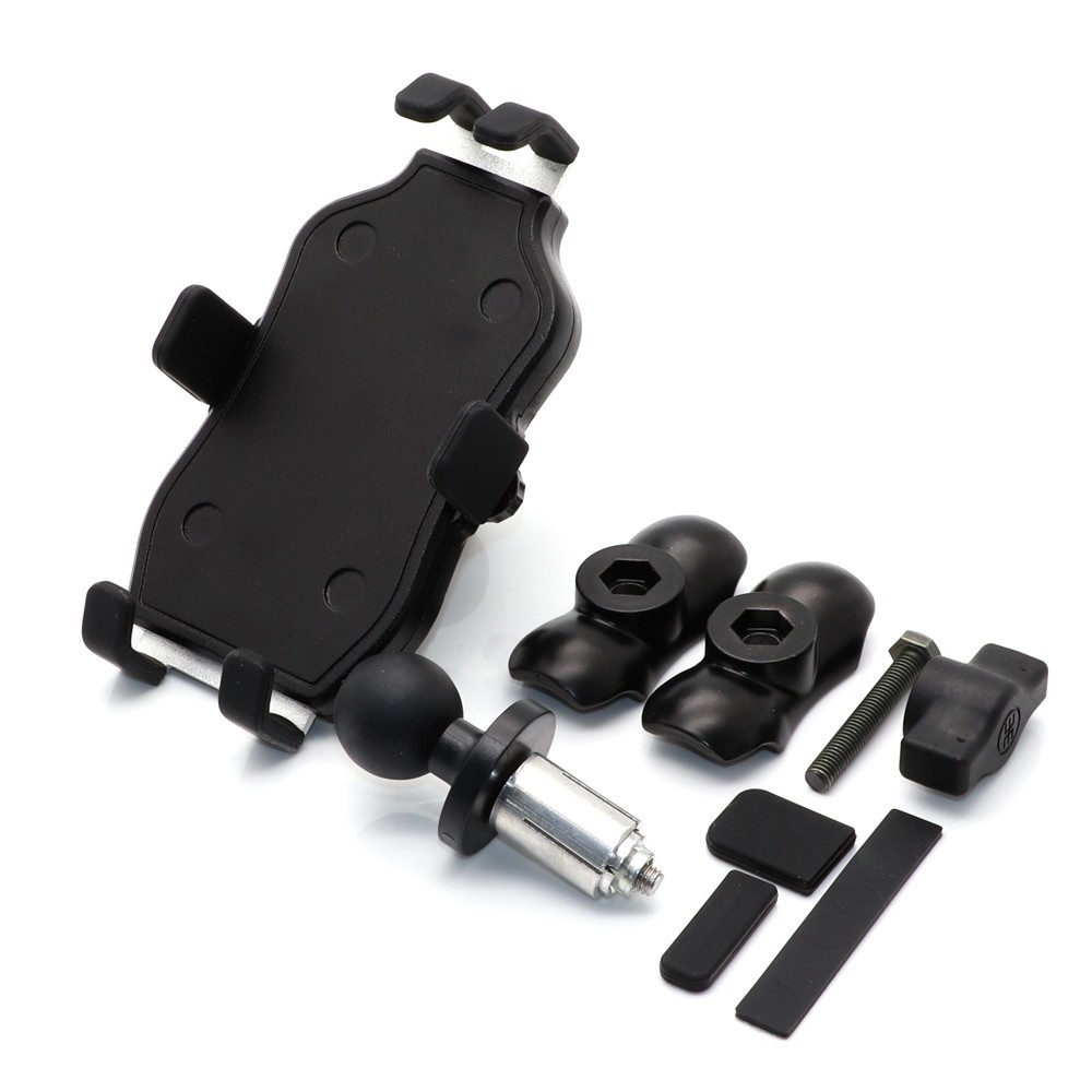 Motorcycle Phone Mount Fork Stem Mobile Holder GPS Navigation Bracket US