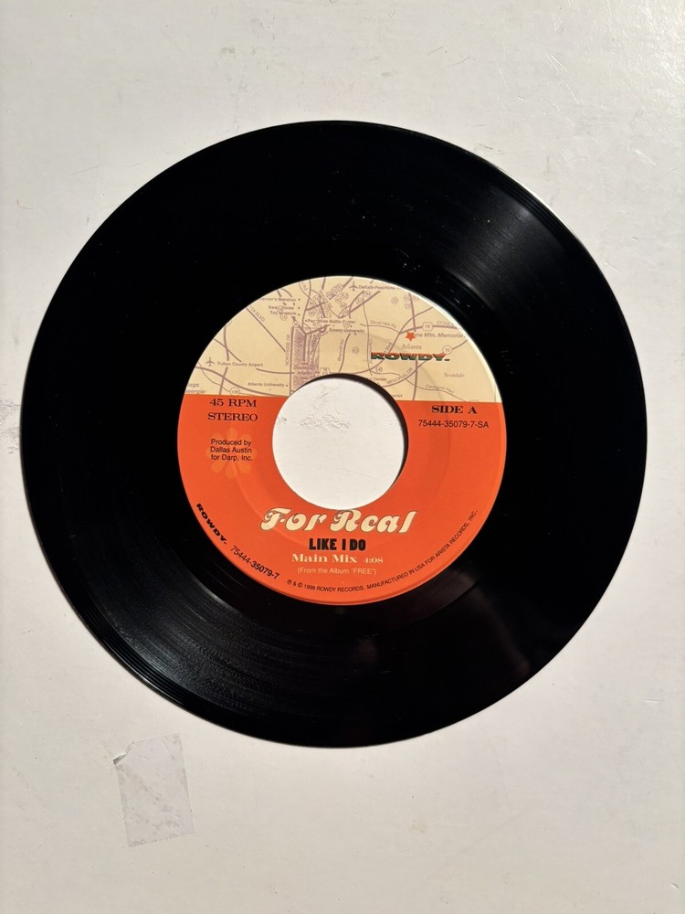 For Real “Like I Do” Rowdy 7” 45 VG+++