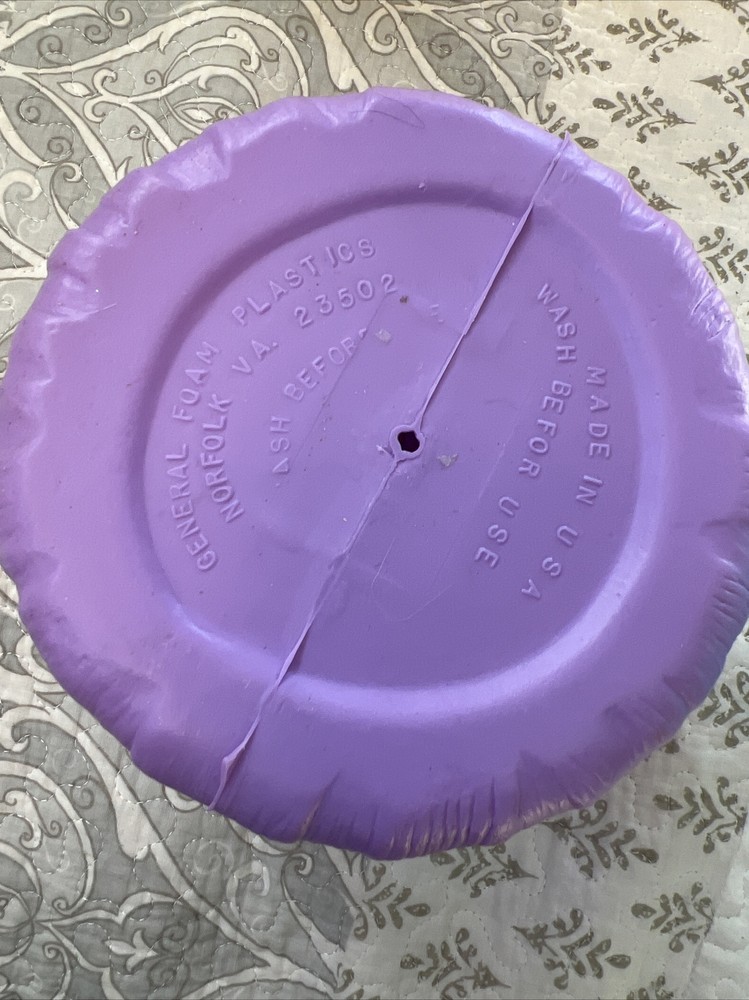 Vintage General Foam Plastic Easter Eggs (2) Mold 14". (2) Baskets