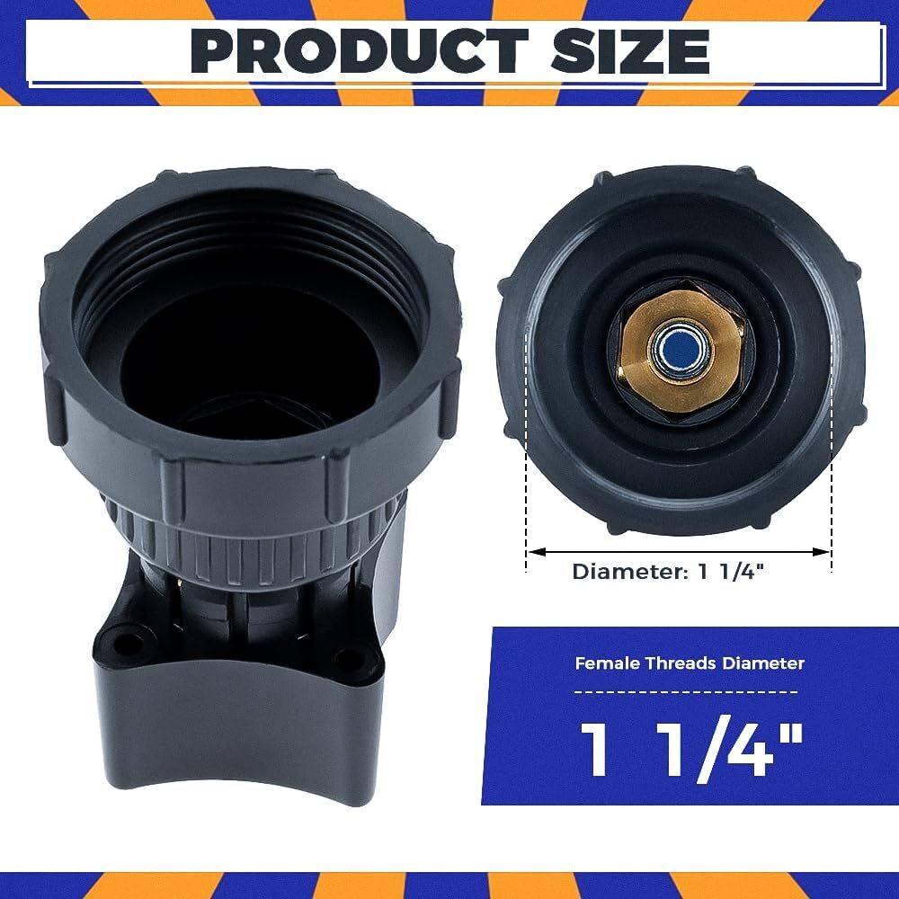 Manifold Plastic Air Compressor Regulator Valve Knob Compatible with Power Mate