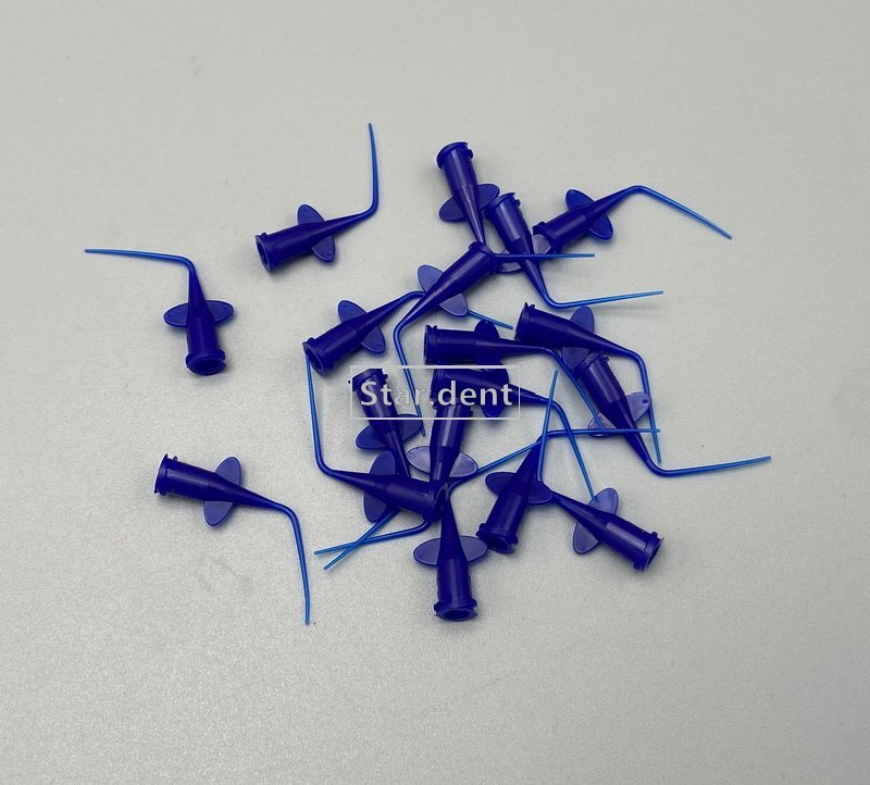 Dental Root Canal Endo Irrigation tip Prebent Syringe Tips Needle 0.25/0.35mm