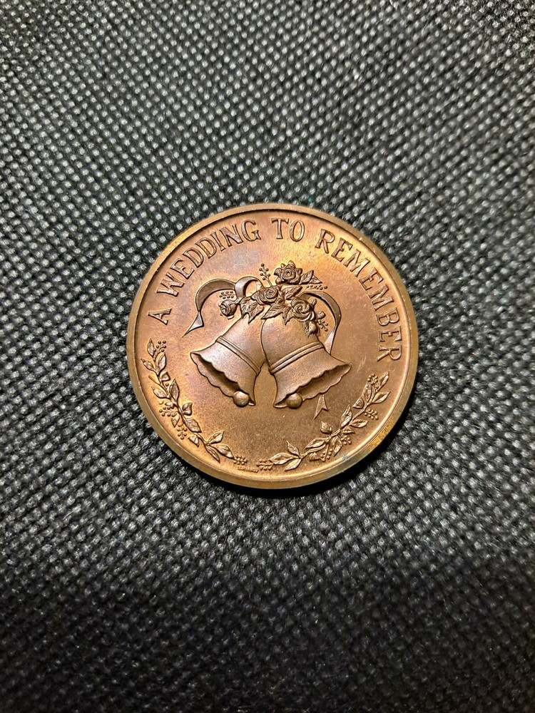 A WEDDING TO REMEMBER MEDAL!    e3931TXX