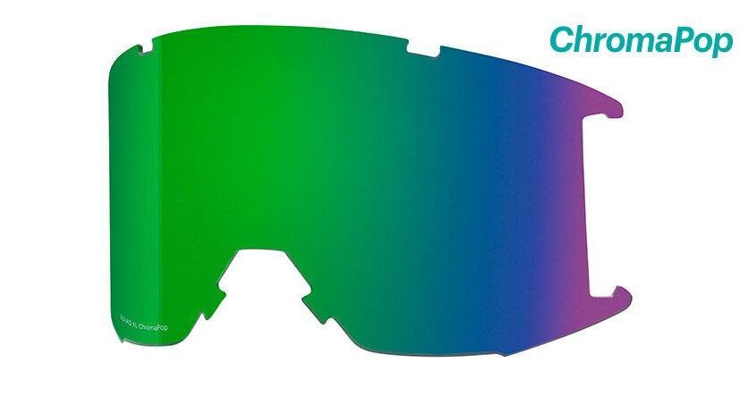Smith Squad XL Replacement Lenses, ChromaPop, Authorized Smith Dealer