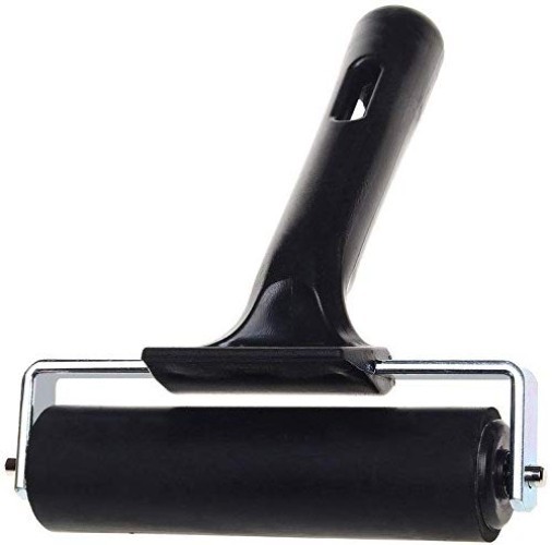 High-Quality Rubber Brayer Rollers - Printmaking Essential
