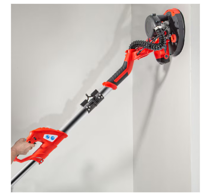 VEVOR 850W Drywall Sander – 6.5 Amp, Variable Speed, Dust Management