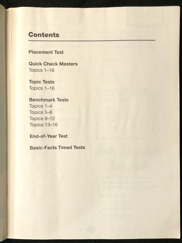 1st Grade - Pearson enVision ASSESSMENT SOURCEBOOK - Common Core (2012)