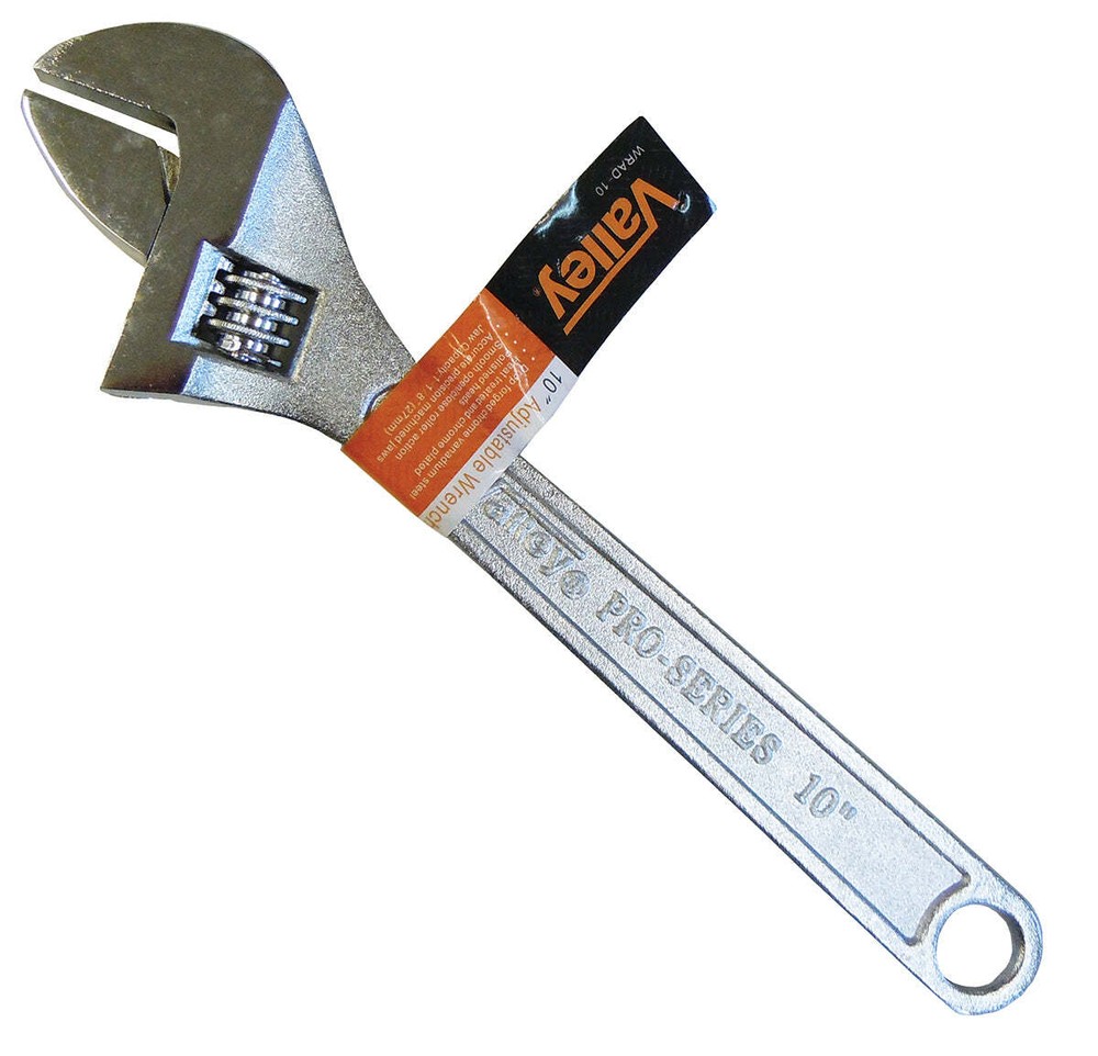 Valley 10" Adjustable Wrench