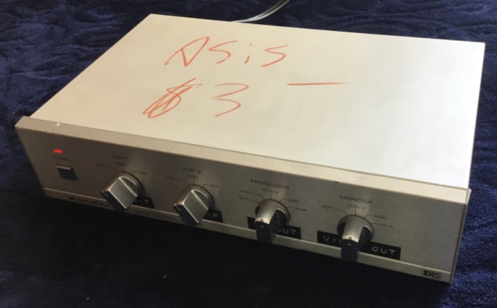 Archer Model 15-1263 Video Audio Control Center Switcher