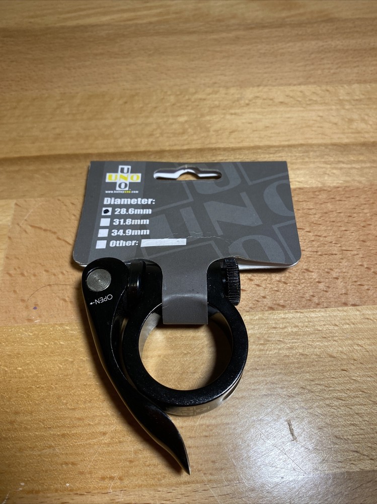 Kalloy Uno 28.6mm Quick Release Seat Post Clamp