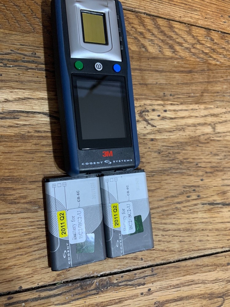 COGENT 3M BC2U FINGERPRINT SCANNER Reader Bluecheck 2 EIM UPEK WinCE