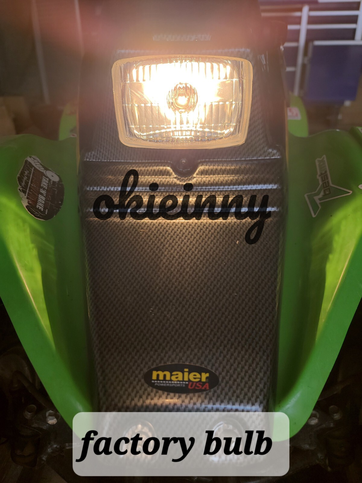 1 Ultra Bright LED headlight bulb for Arctic Cat Puma: 1994-1996 snowmobile: USA