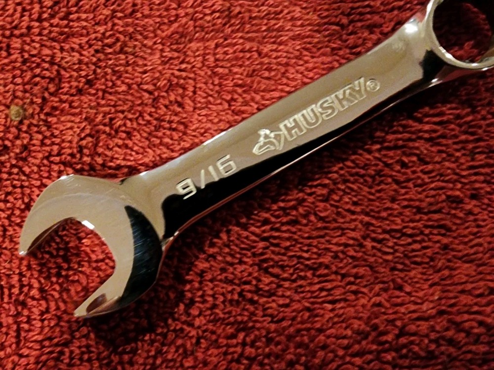 Husky 9/16" 12PT Stubby Combination Wrench