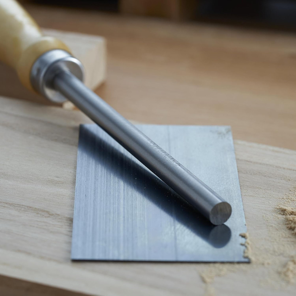 Cabinet Scraper Burnisher with 4 Piece Multi-Shaped Scraper Set 2 Rectangle 1 Cu