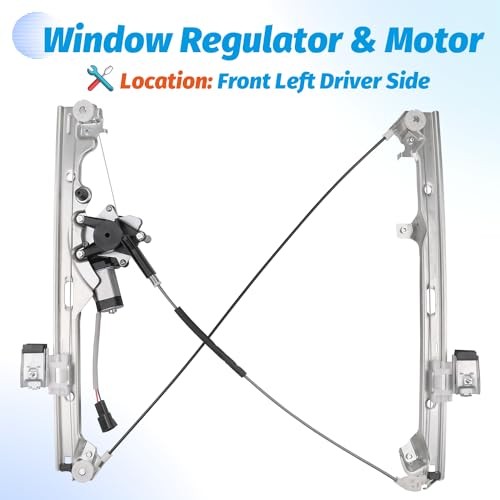 Power Window Regulator with Motor Compatible with Chevy Front Left Driver Side