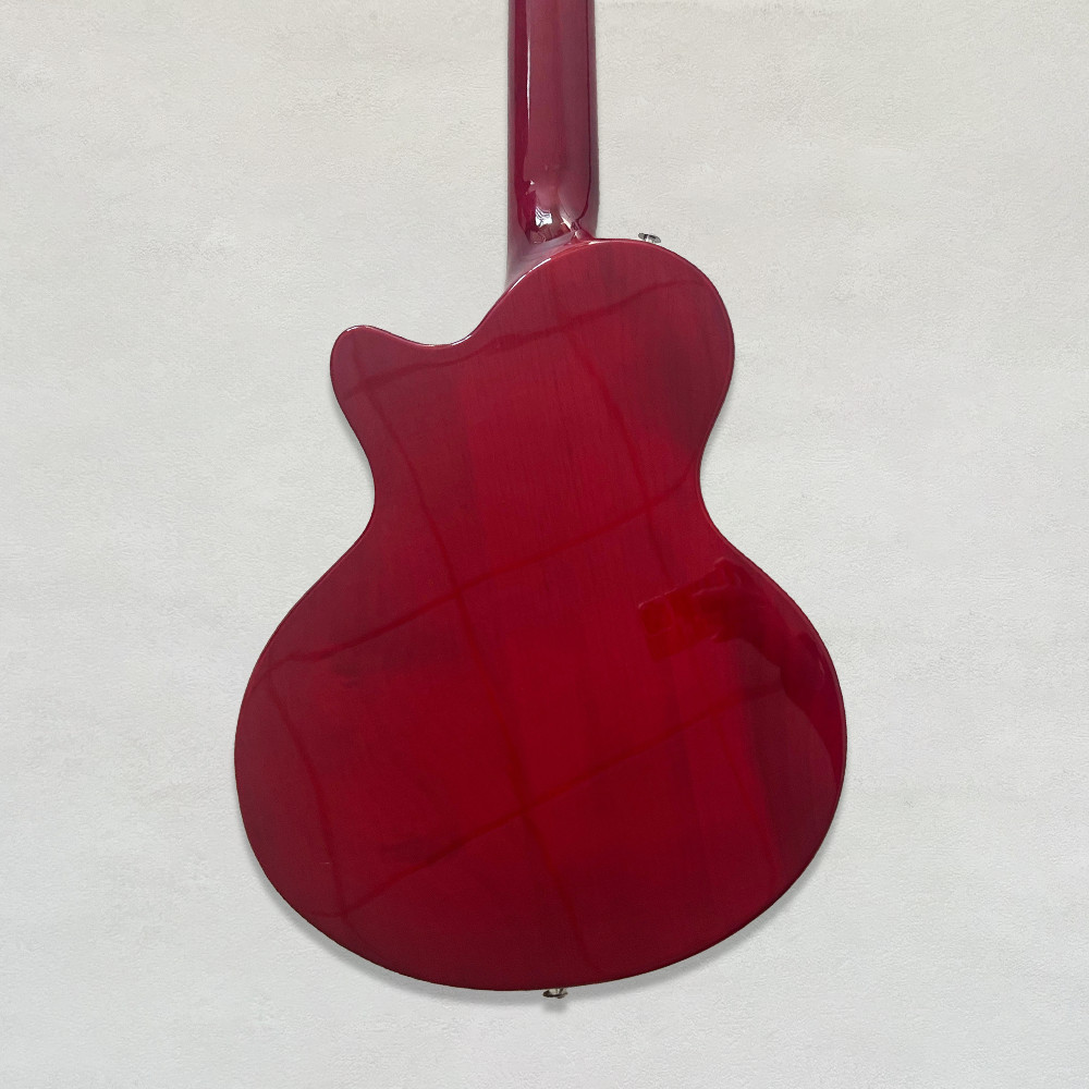 LP 12 String Electric Guitar Kit Flame Maple Top