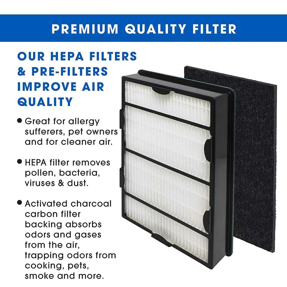 For Holmes HAPF600 Filter B HAP615 HAP650 HAPF600D-U2 Carbon Filter Replacement