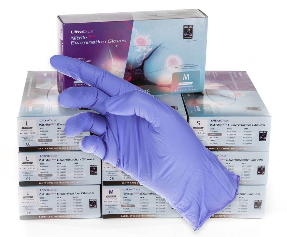 UltraCruz Gloves, Nitrile Plus, Large, Case