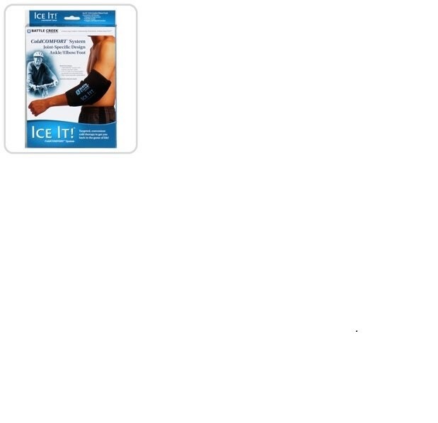 Cold & Hot Therapy System Ice Pack Wrap for Ankle, Elbow and Foot Ice It