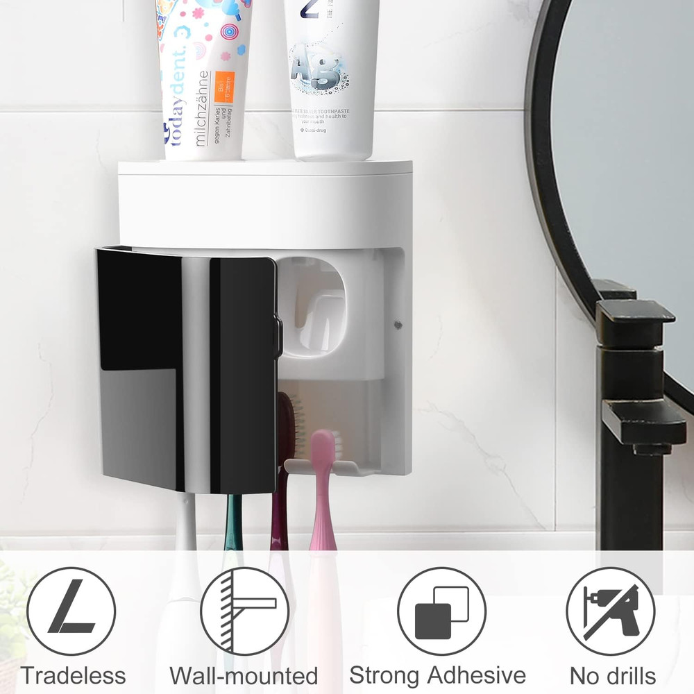 Replacement Adhesive Strip for Toothbrush Holder Wall Mounted Toothpaste Dispens
