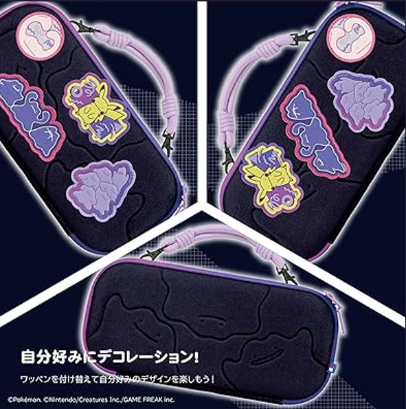 Hori Decorative Pouch for Nintendo Switch™ 2 METAMON (Includes 4 Patches)
