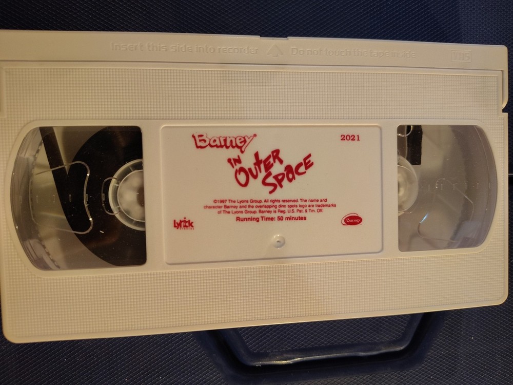 Barney in Outer Space VHS Video Tape 1998