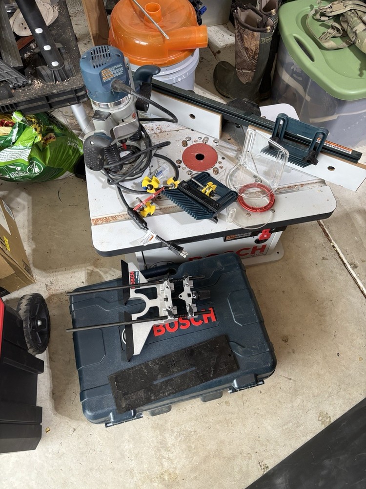 Bosch Cabinet Style Router  set