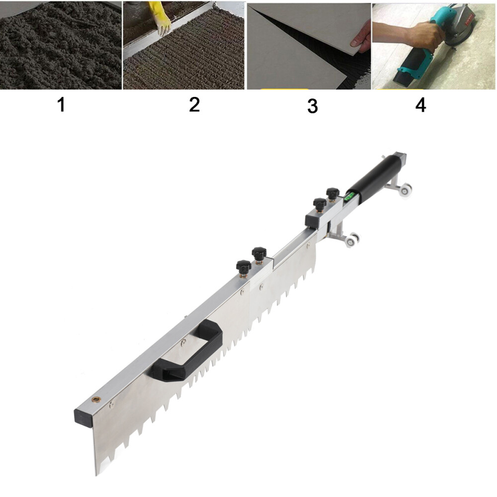 Floor Tile Tiling Paving Tool Flat Sand Screed Mortar Trowel​ Ash Folding Tool