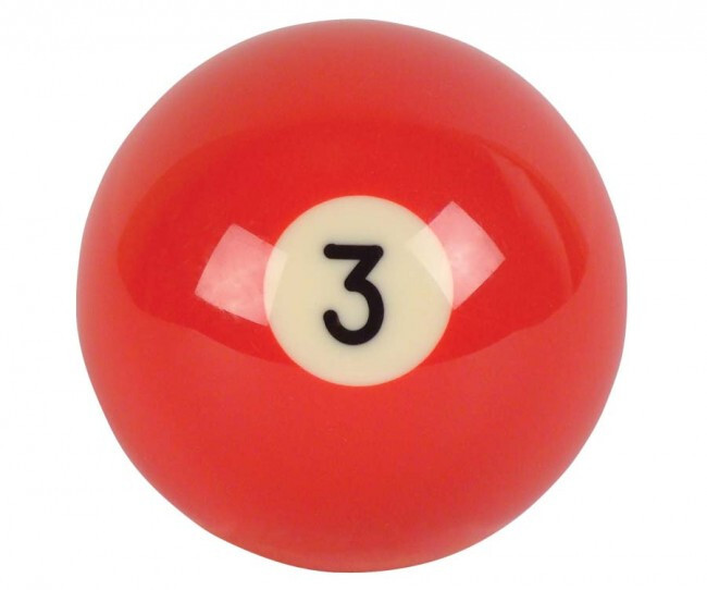 Individual Aramith #3 Premier Replacement Pool Ball - RBPR