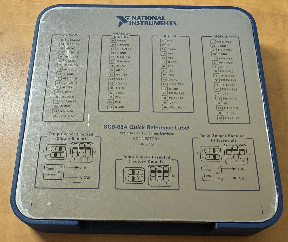 National Instruments SCB-68A Terminal Block