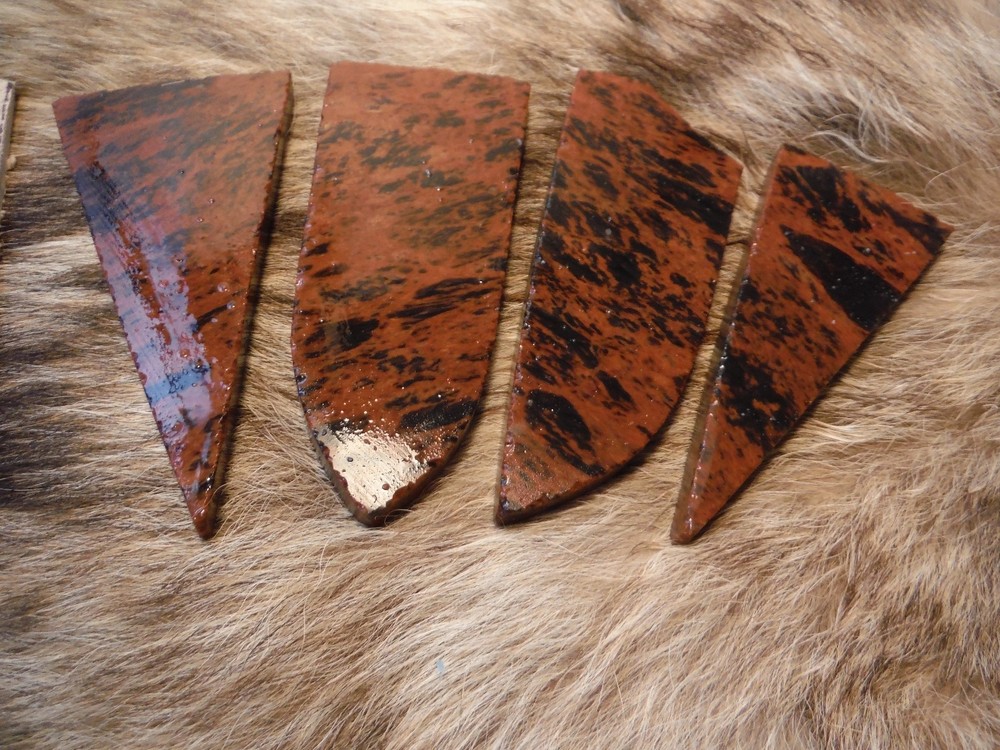 PRO BEGINNERS KIT FLINT KNAPPING Obsidian Primitive Skinning Knife Preform Tools