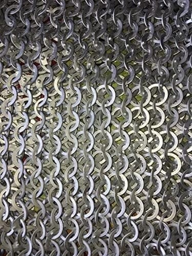 Chain Mail Sheet Flat Ring Alt Solid Ring Riveted 9mm Rings 18 Gauge Steel