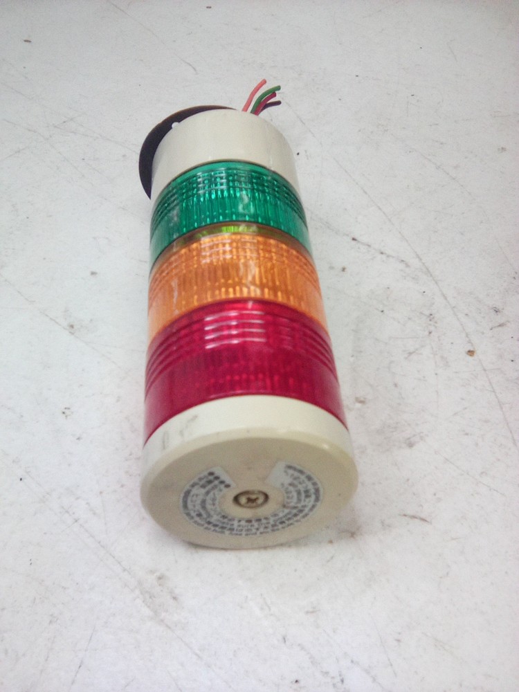 PATLITE LES-AW Stack Light Tower PMT Red/Amber/Green 24v Ac/Dc 0.6W/1 Stack