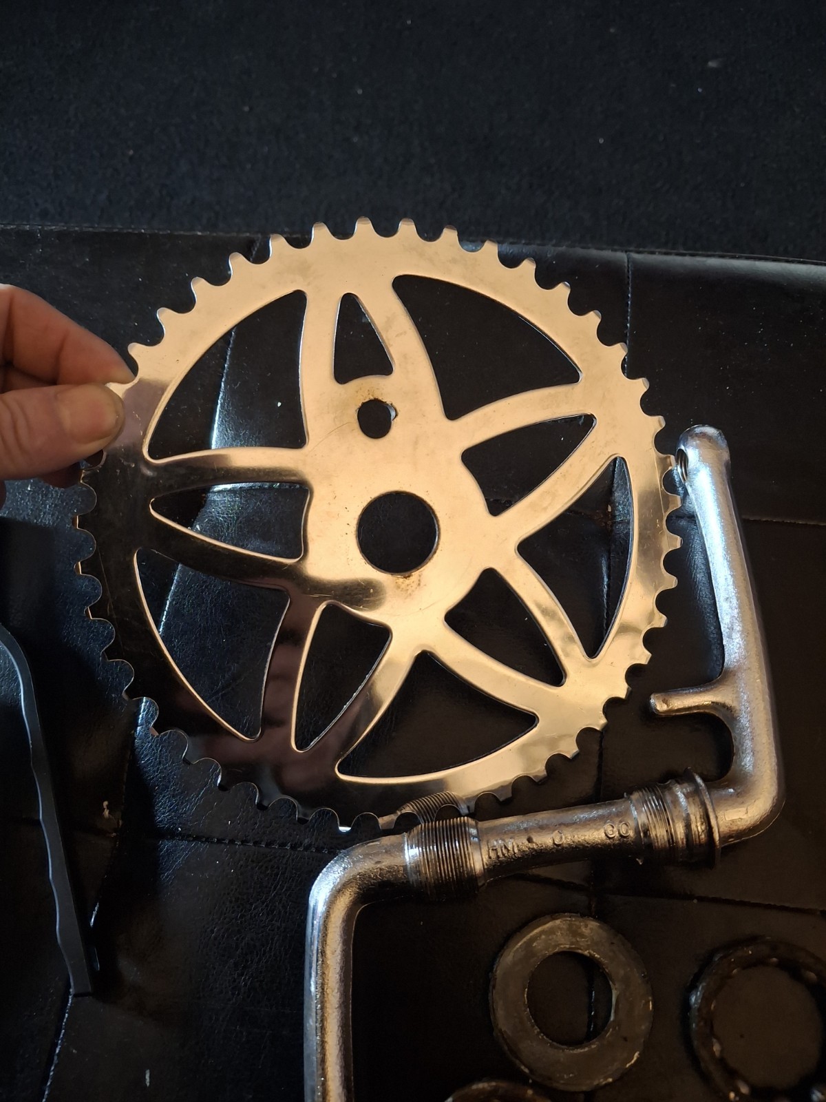 Huffy SlingShot,the Wheel Supersport,gremlin,rail,1960s Muscle Bike,Crank Set