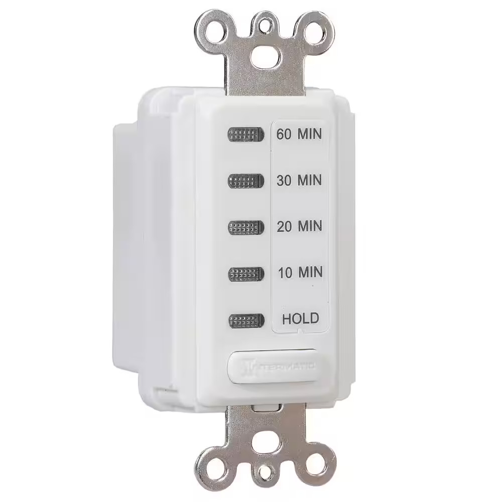 15 Amp In-Wall Digital Auto Shut-Off Timer