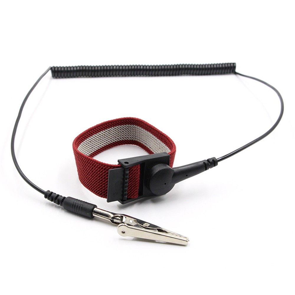 Adjustable Anti Static ESD Wrist Strap Discharge Ground Bracelet Electronic A