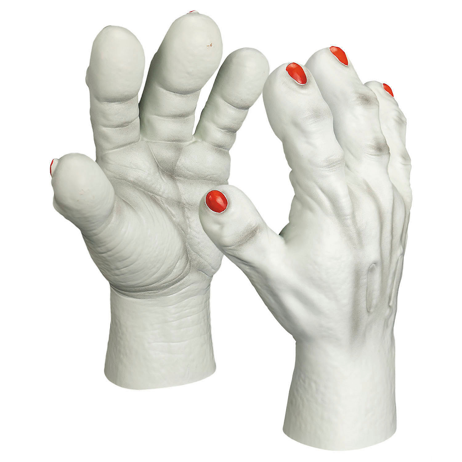 Killer Klowns from Outer Space Vinyl Gloves Costume Accessory