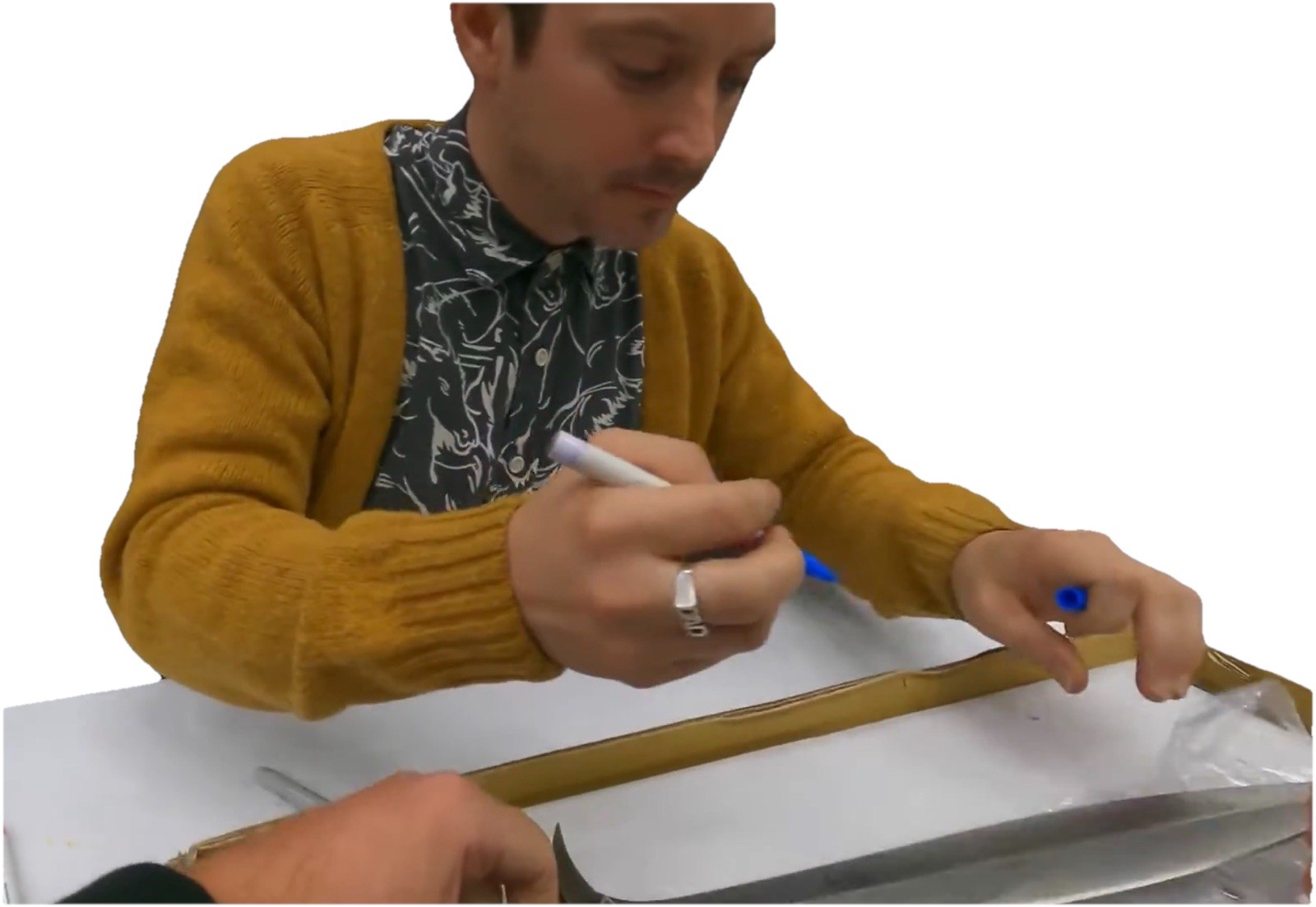 United Cutlery Lord Of The Rings Sting Sword Signed By Elijah Wood PROOF