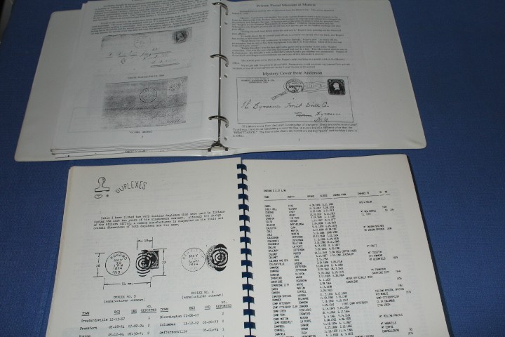 Journal Indiana Postal History Society + Newsletters Many years BlueLakeStamps