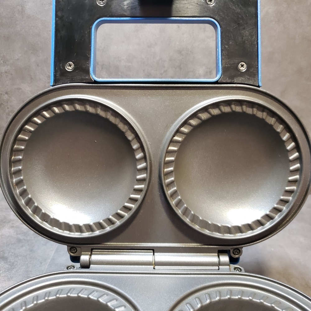 Wolfgang Puck 2 Pie Maker Model BPM00025 Non Stick ( Tested-Works )