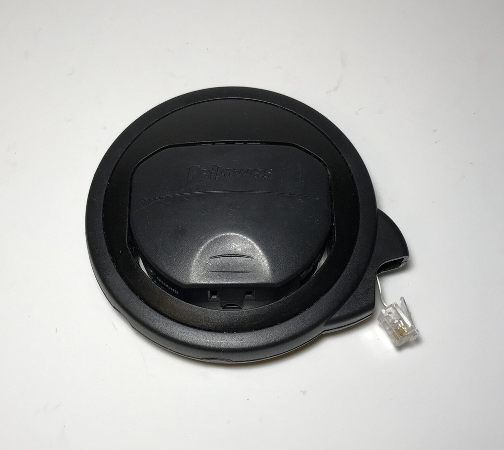 Fellowes Round Portable Surge Protector Model 99039