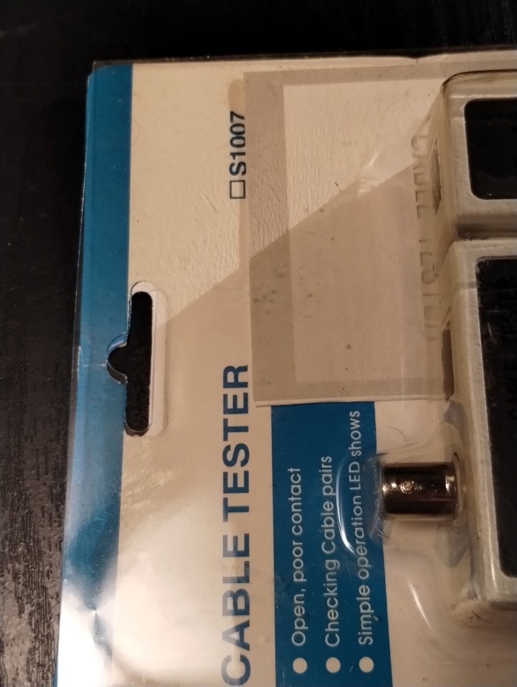 Network Cable Tester S1007 New