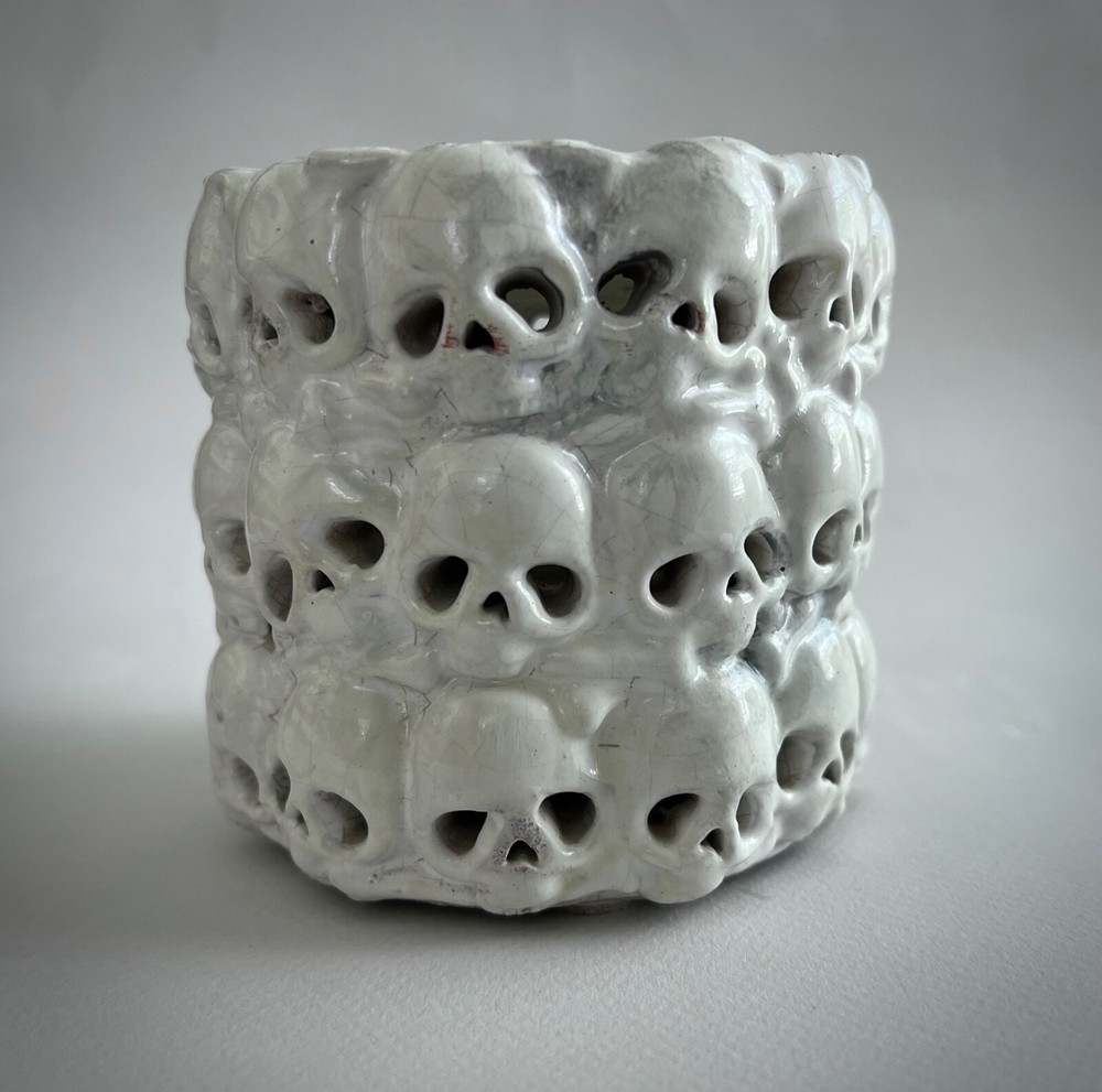 Skeletons Studio Pottery Vase