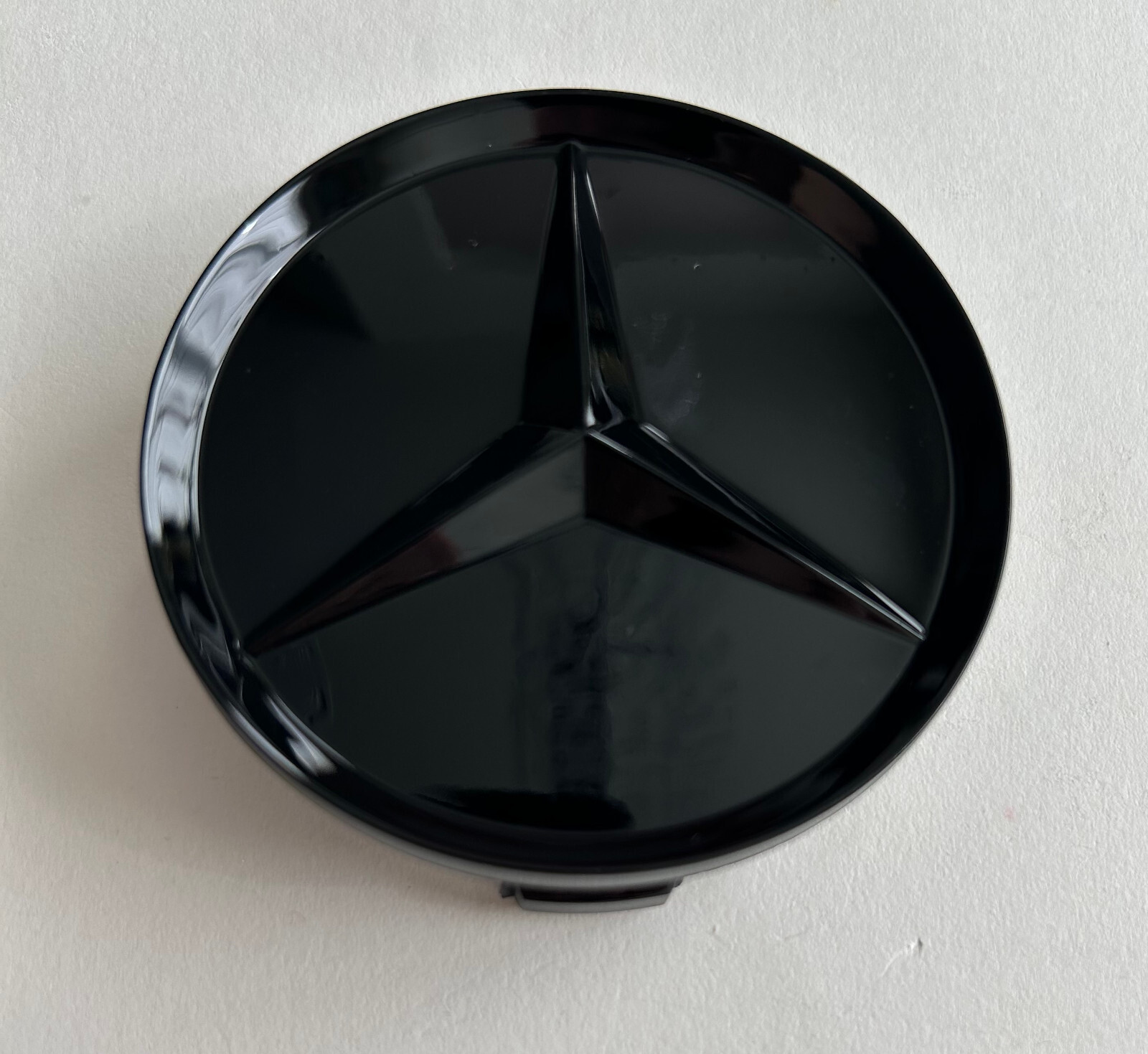 4x Full Black Wheel Center Caps Hub Cover Rim for Mercedes C E CLA GLS ML serie